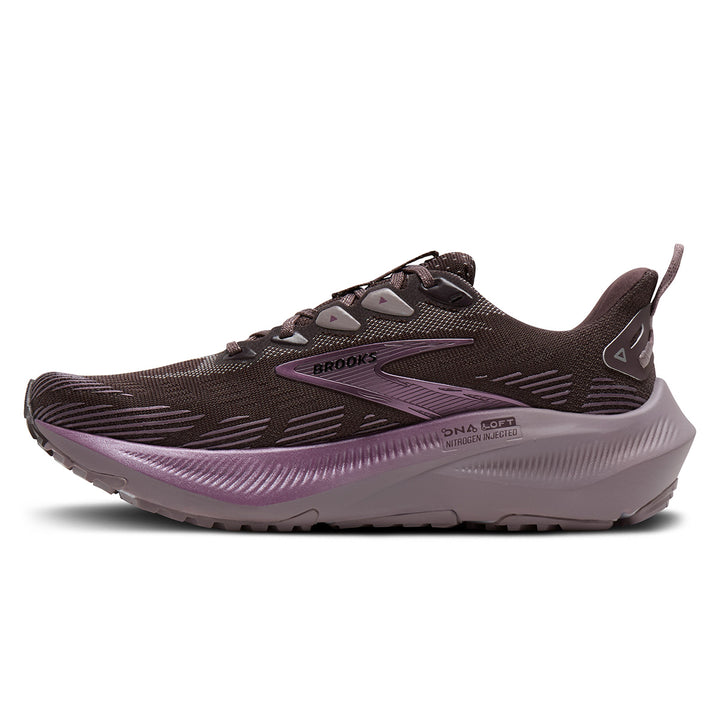 Brooks Ghost Trail Womens | Raisin/purple/metallic