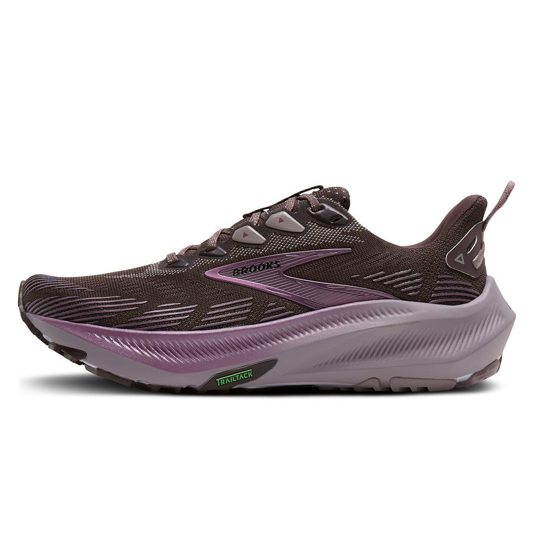 Brooks Ghost Trail Womens | Raisin/purple/metallic