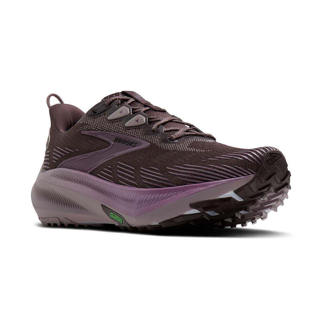Brooks Ghost Trail Womens | Raisin/purple/metallic