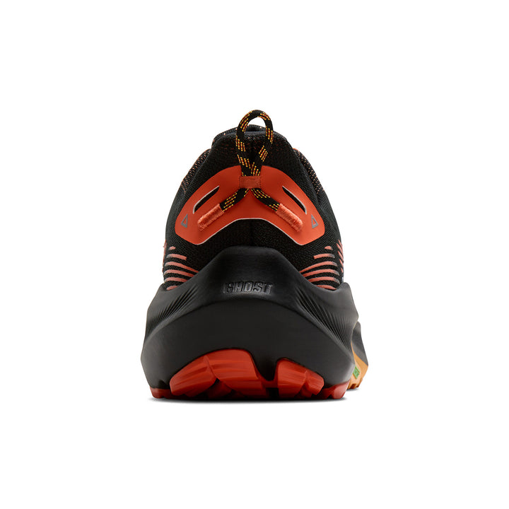 Brooks Ghost Trail Mens | Black/red/orange