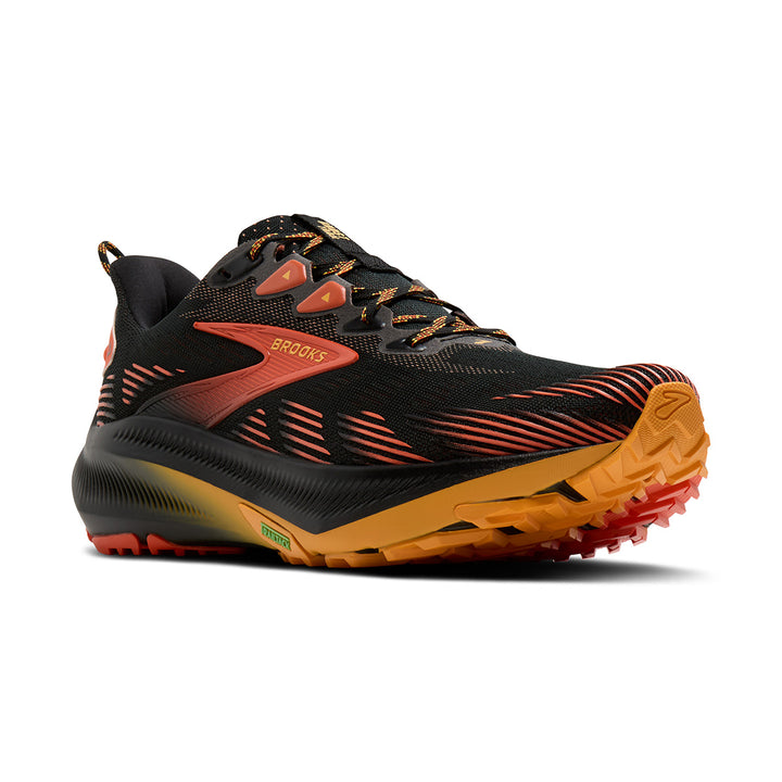 Brooks Ghost Trail Mens | Black/red/orange