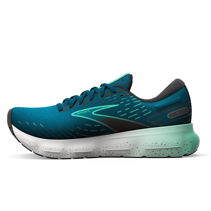 Brooks Glycerin 20 Mens running shoes | Moroccan Blue | medial view