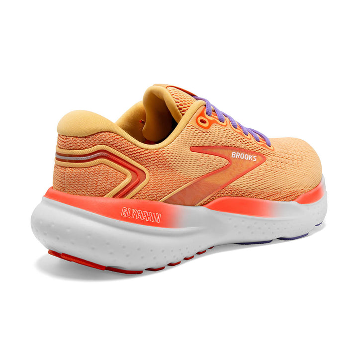 Brooks Glycerin 21 Womens Running Shoes | Sunburst | back