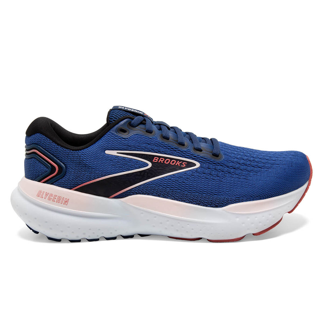 Brooks Glycerin 21 Womens Running Shoes | Blue/icy Pink | 