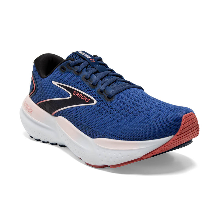 Brooks Glycerin 21 Womens Running Shoes | Blue/icy Pink | front