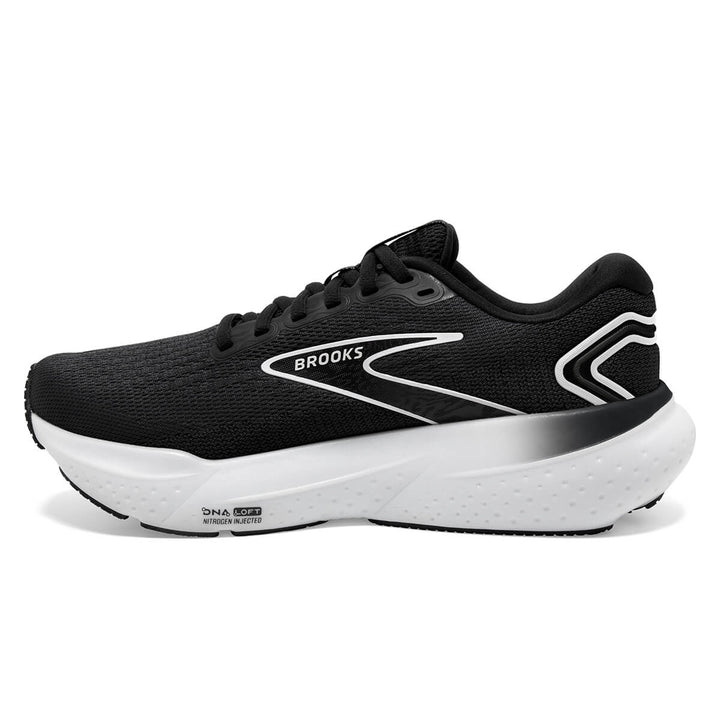 Brooks Glycerin 21 Womens Running Shoes | Black/grey | medial