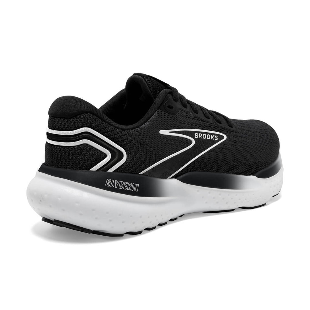 Brooks Glycerin 21 Womens Running Shoes | Black/grey | back