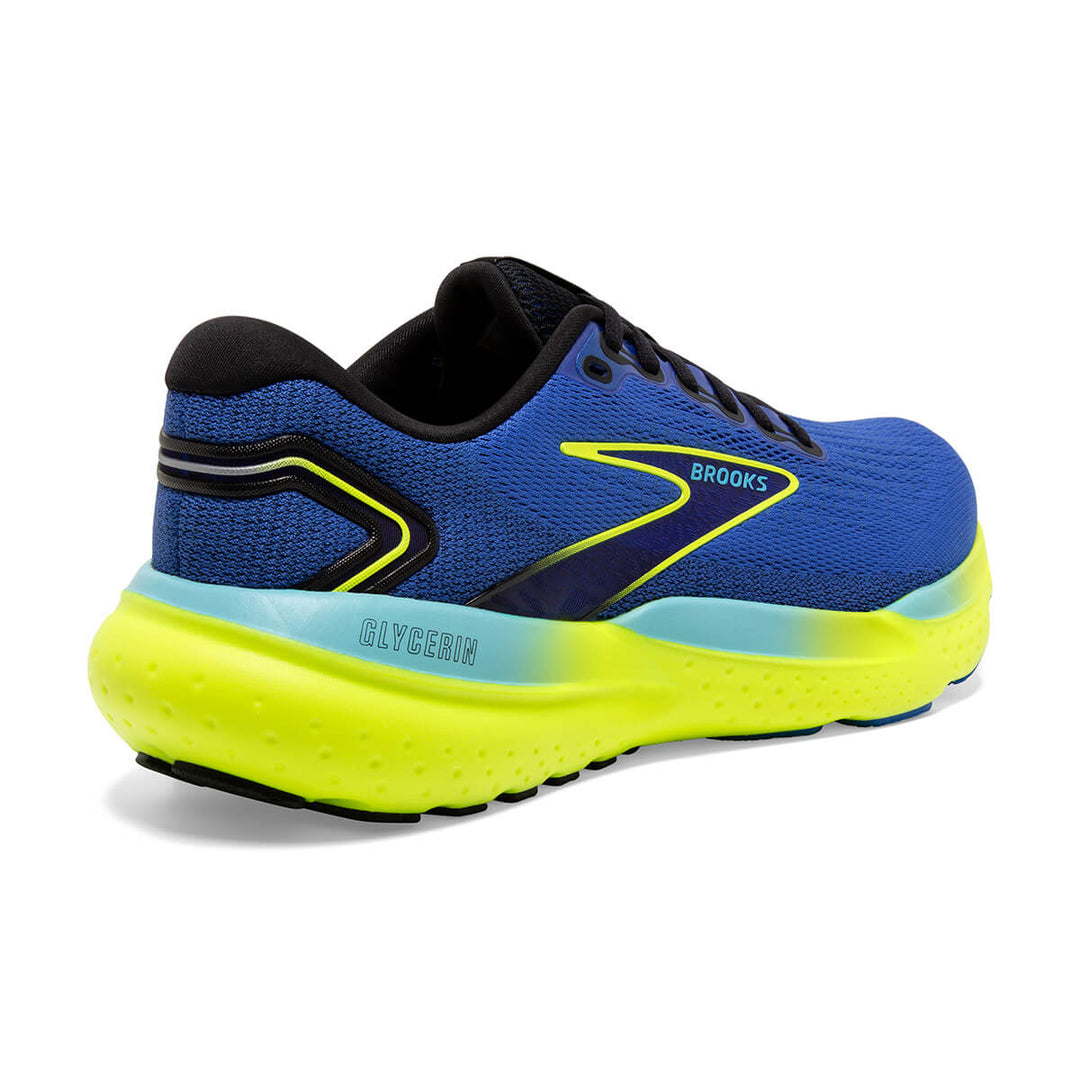Brooks Glycerin 21 Mens Running Shoes | Blue/nightlife | back