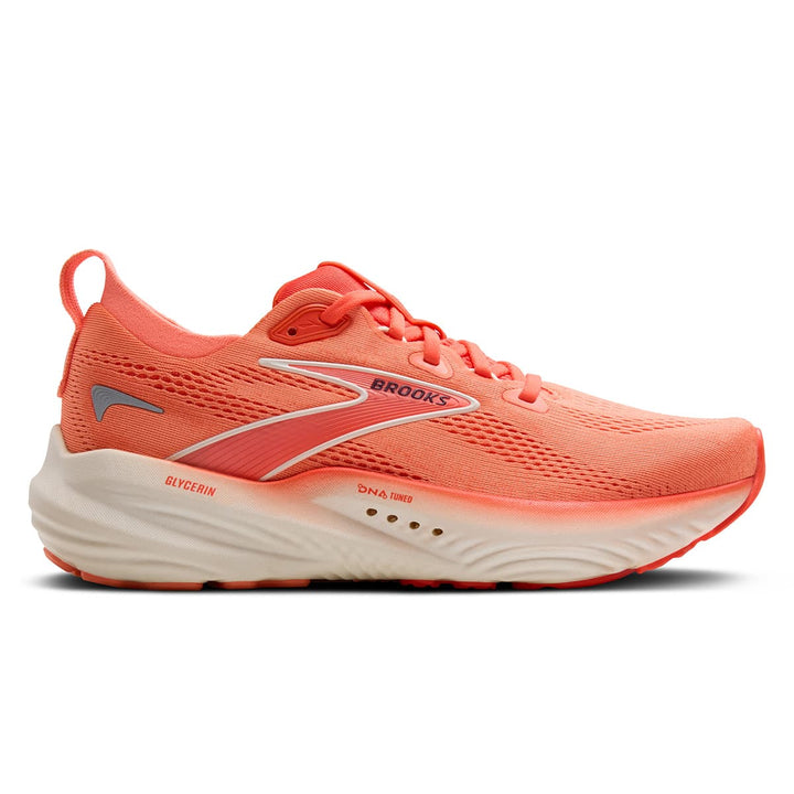 Brooks Glycerin 22 Womens | Desert Flower/hot Coral/milk