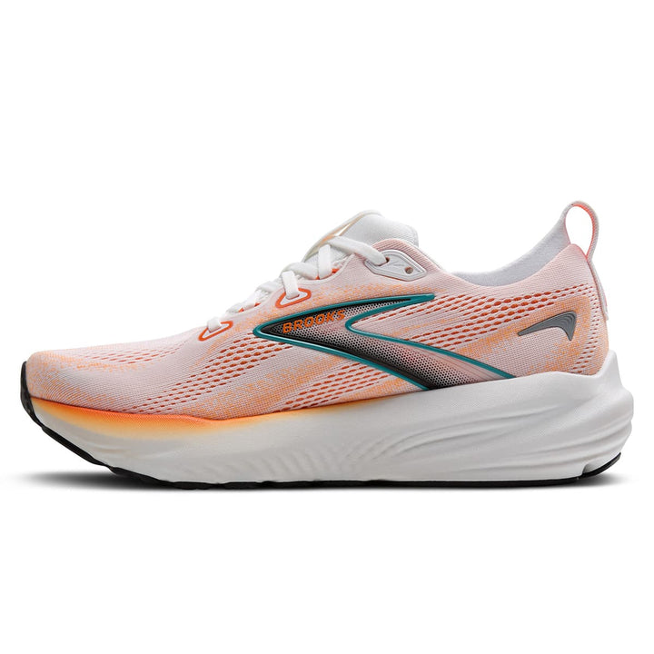 Brooks Glycerin 22 Mens | White/orange/green Blue Slate