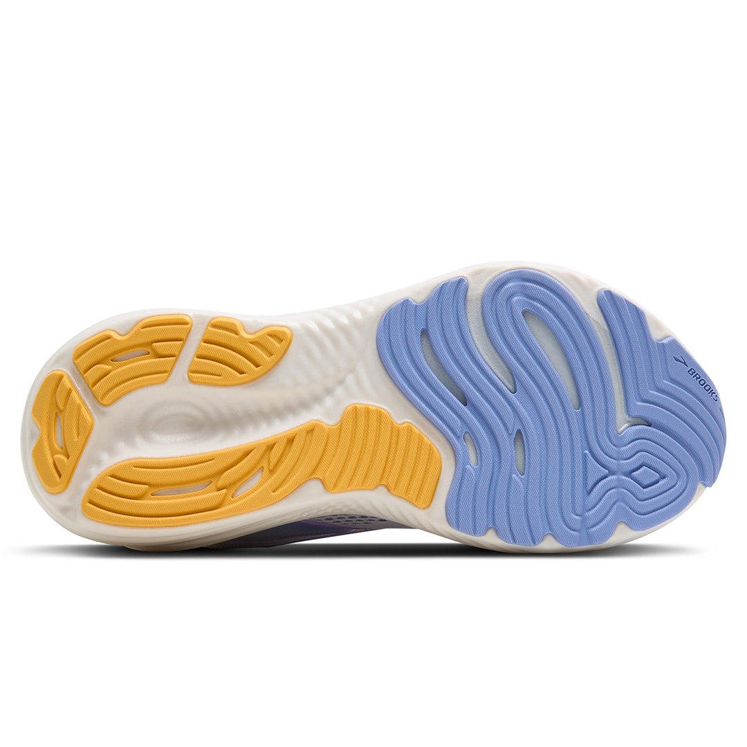 Brooks Glycerin 22 Womens | White/Blue Heron/Apricot