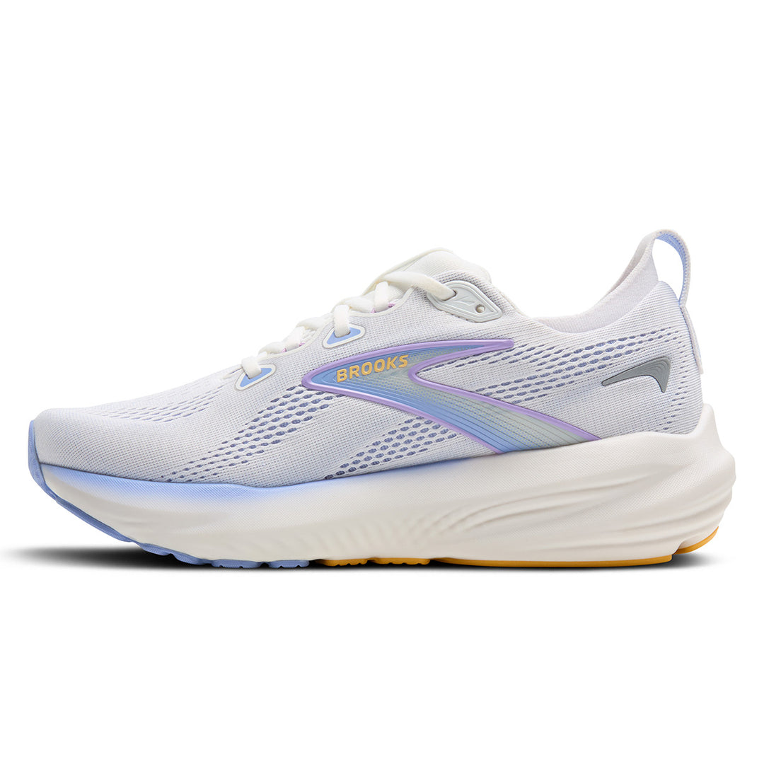 Brooks Glycerin 22 Womens | White/Blue Heron/Apricot