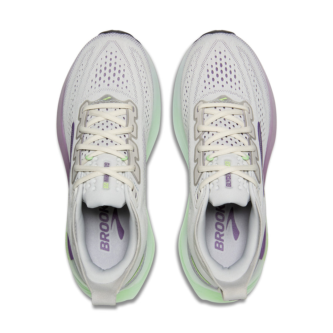 Brooks Glycerin 23 Womens | Antarctica/grape/green Gecko