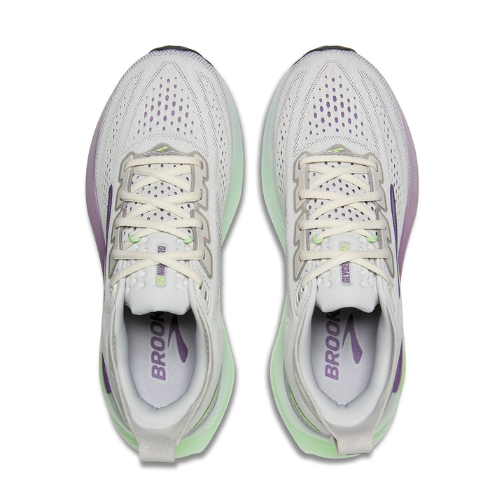 Brooks Glycerin 23 Womens | Antarctica/grape/green Gecko