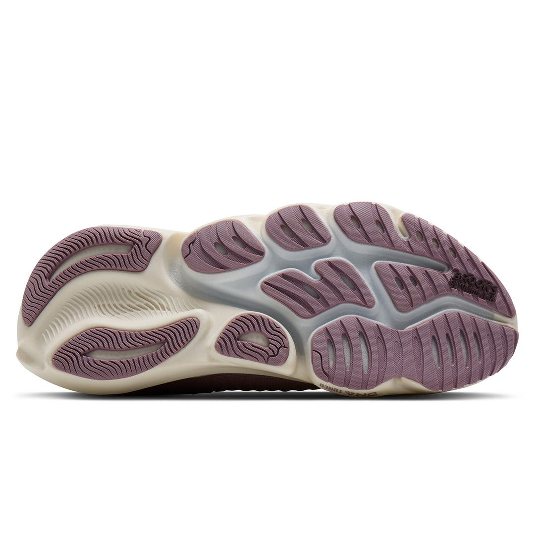 Brooks Glycerin Flex Womens | Rose/raisin/metallic