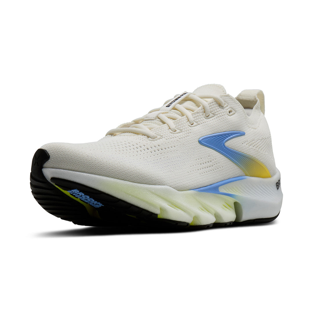 Brooks Glycerin Flex Mens | White/cyber Yellow/nightlife