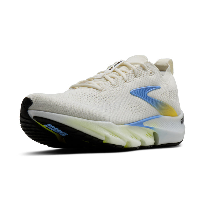Brooks Glycerin Flex Mens | White/cyber Yellow/nightlife