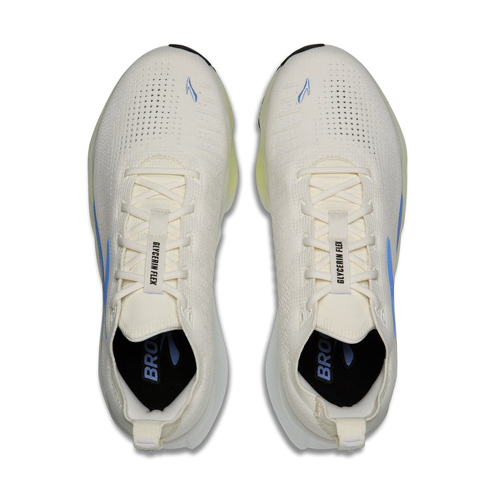 Brooks Glycerin Flex Mens | White/cyber Yellow/nightlife