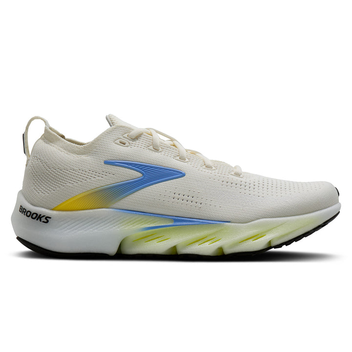 Brooks Glycerin Flex Mens | White/cyber Yellow/nightlife