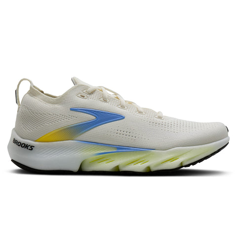 Brooks Glycerin Flex Mens | White/cyber Yellow/nightlife
