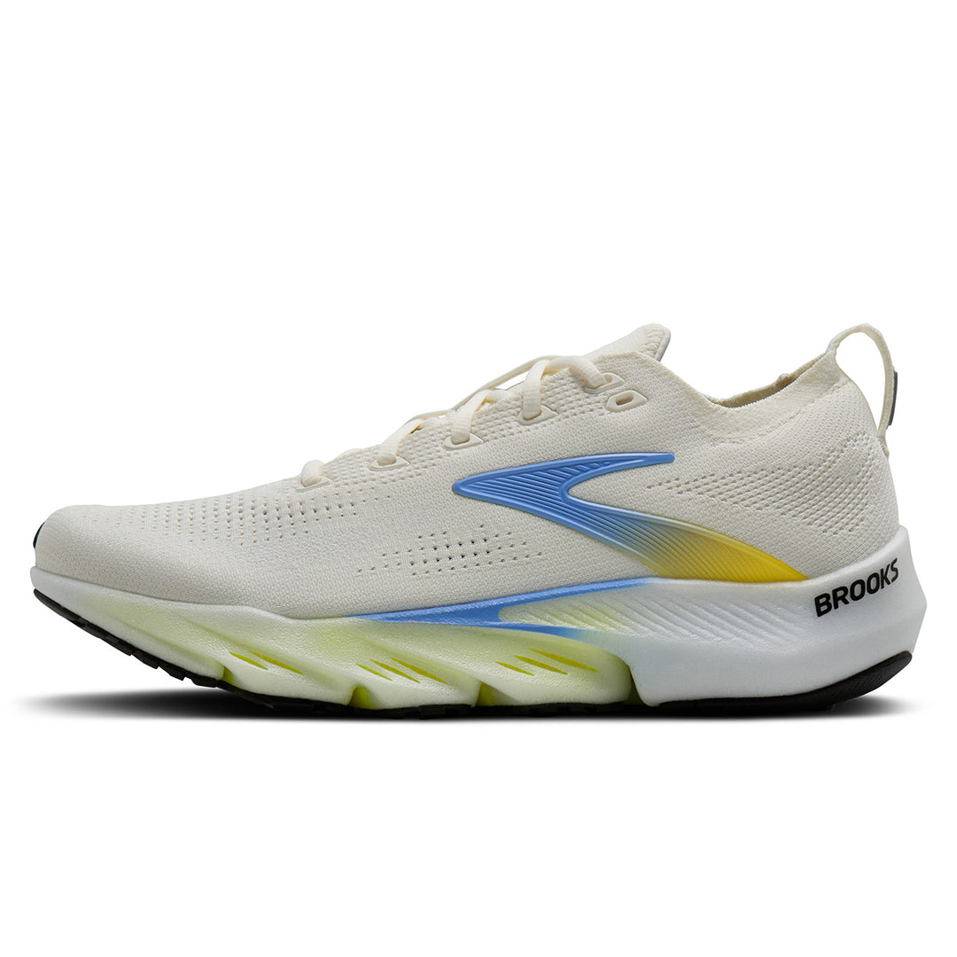 Brooks Glycerin Flex Mens | White/cyber Yellow/nightlife