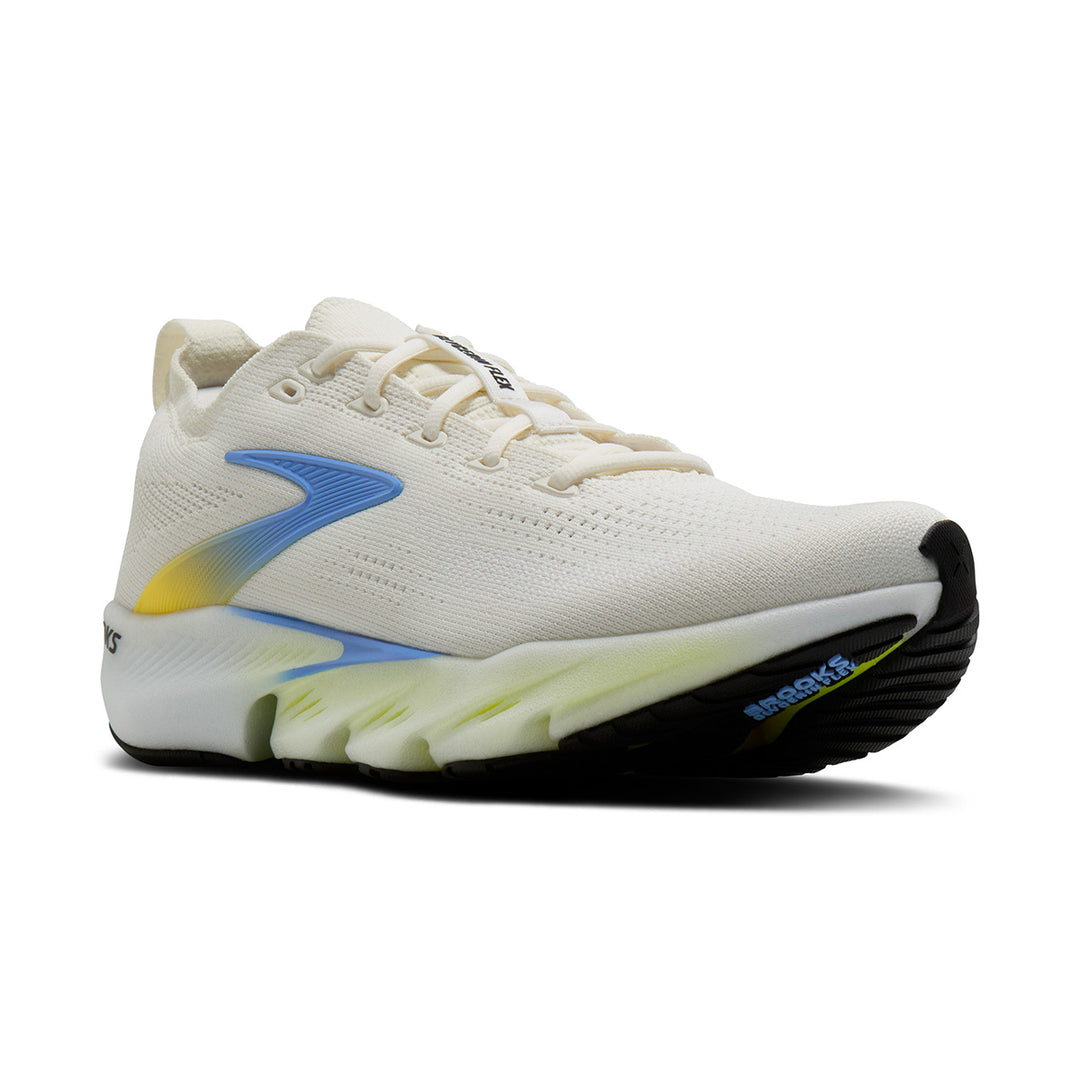 Brooks Glycerin Flex Mens | White/cyber Yellow/nightlife