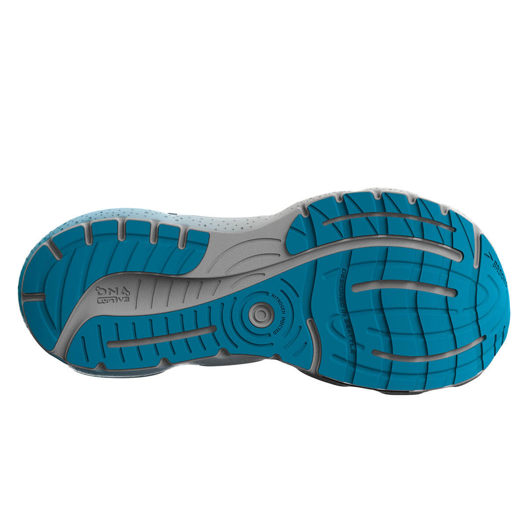 Brooks Glycerin GTS 20 Mens running shoes | Black/hawaiian Ocean | sole