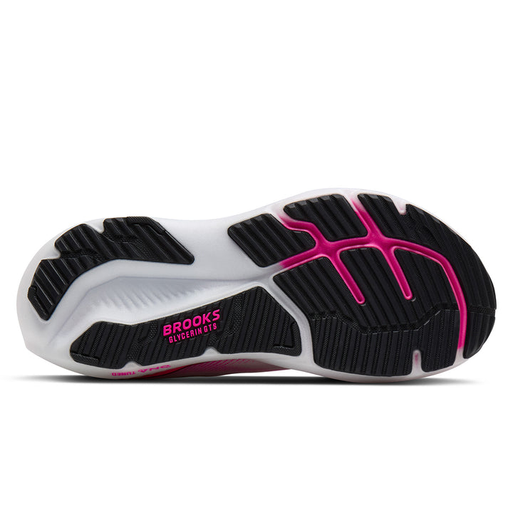 Brooks Glycerin GTS 23 Womens | White/phantom/cyber Pink