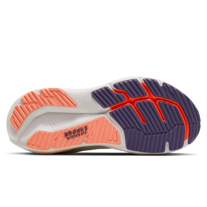 Brooks Glycerin GTS 23 Womens | White/mulled Grape/clear