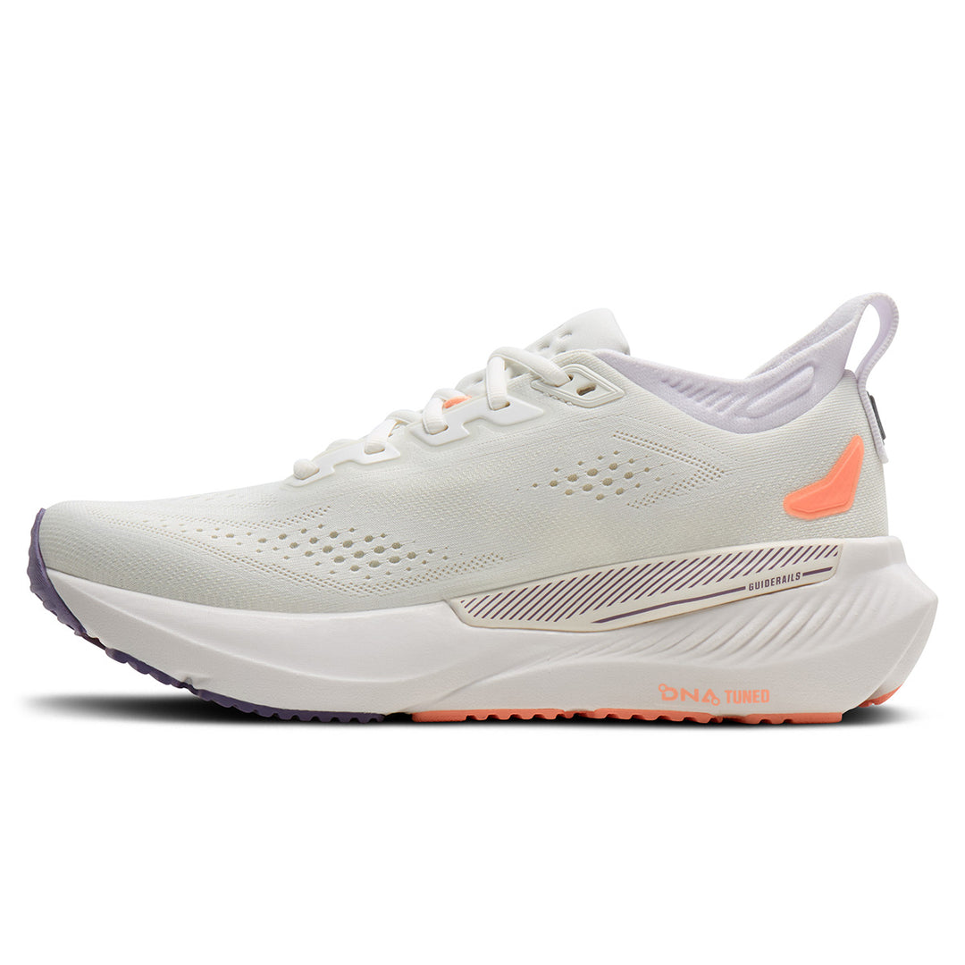 Brooks Glycerin GTS 23 Womens | White/mulled Grape/clear