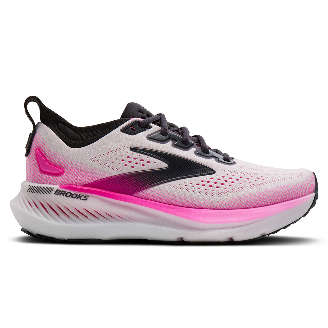 Brooks Glycerin GTS 23 Womens | White/phantom/cyber Pink