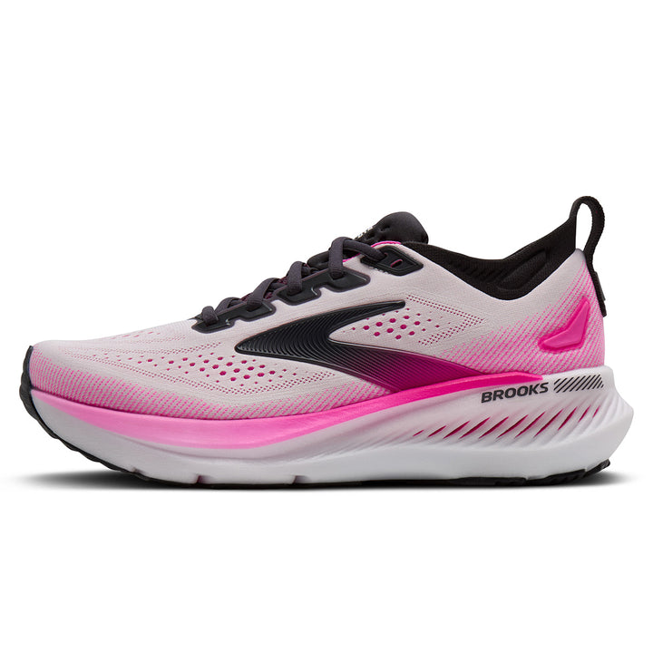 Brooks Glycerin GTS 23 Womens | White/phantom/cyber Pink