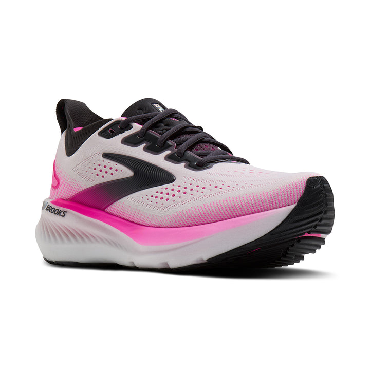 Brooks Glycerin GTS 23 Womens | White/phantom/cyber Pink