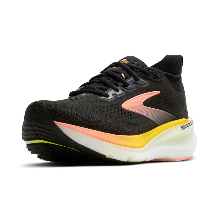 Brooks Glycerin GTS 23 Womens | Black/peach/nightlife
