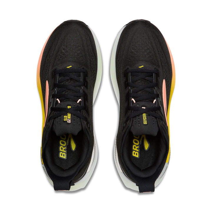 Brooks Glycerin GTS 23 Womens | Black/peach/nightlife