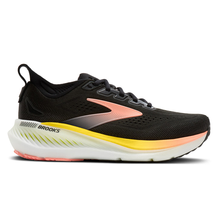 Brooks Glycerin GTS 23 Womens | Black/peach/nightlife