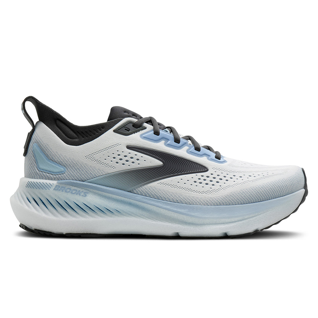 Brooks Glycerin GTS 23 Mens | White/rain/baltic Sea