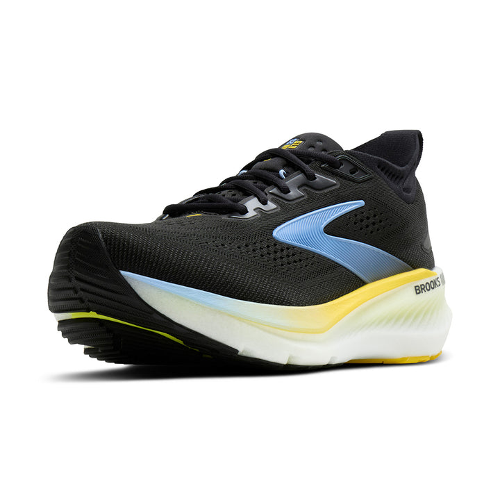 Brooks Glycerin GTS 23 Mens | Black/cyber Yellow/nightlife