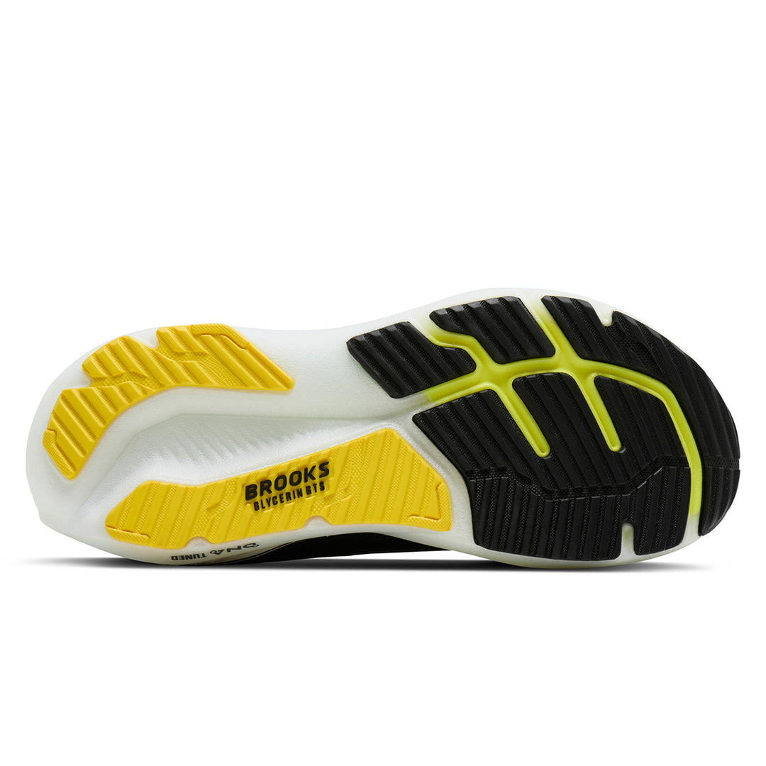Brooks Glycerin GTS 23 Mens | Black/cyber Yellow/nightlife