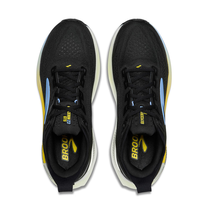 Brooks Glycerin GTS 23 Mens | Black/cyber Yellow/nightlife