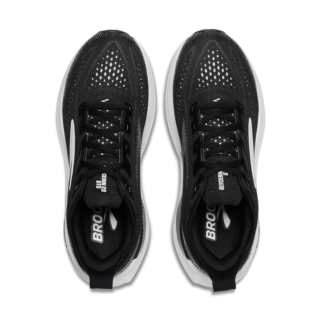 Brooks Glycerin GTS 23 Mens | Black/grey/white