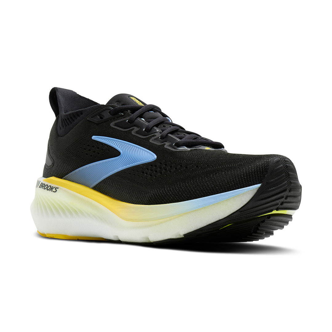 Brooks Glycerin GTS 23 Mens | Black/cyber Yellow/nightlife