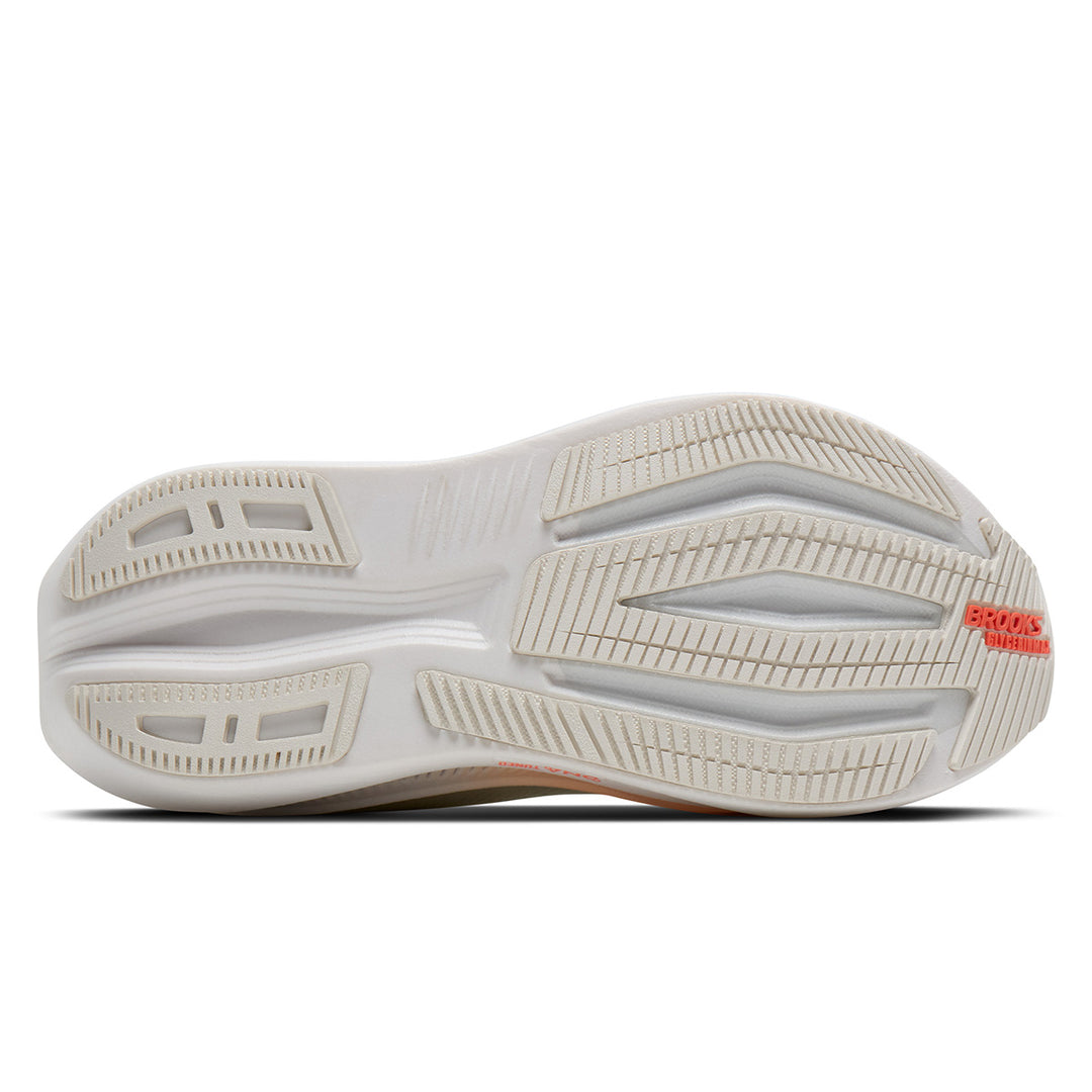 Brooks Glycerin Max 2 Womens | White/coral/peach