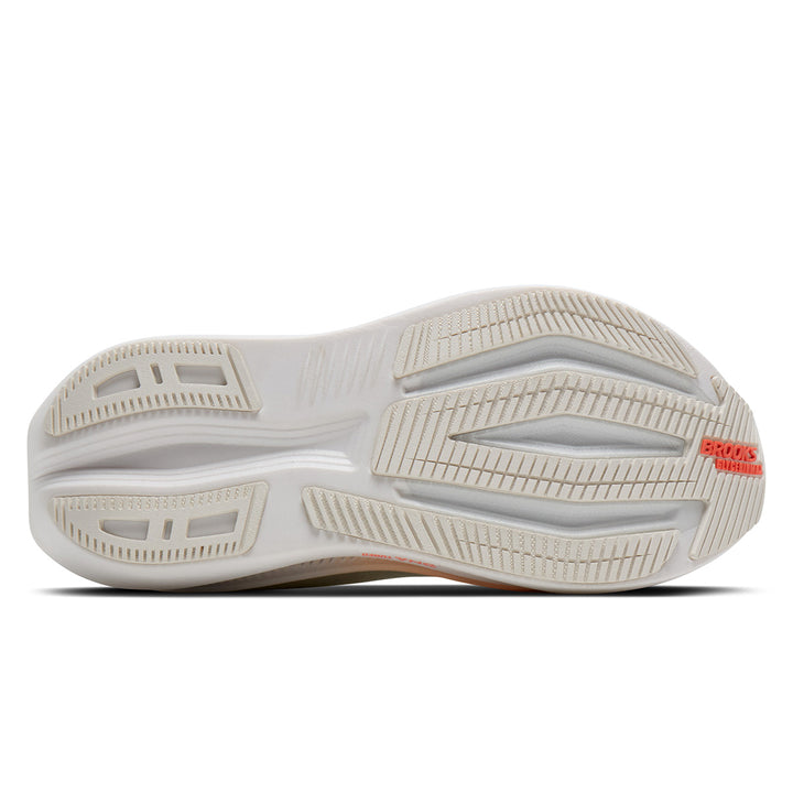 Brooks Glycerin Max 2 Womens | White/coral/peach