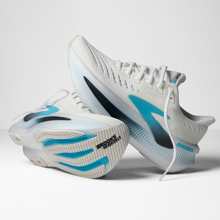 Brooks Glycerin Max 2 Mens | White/blue/spellbound