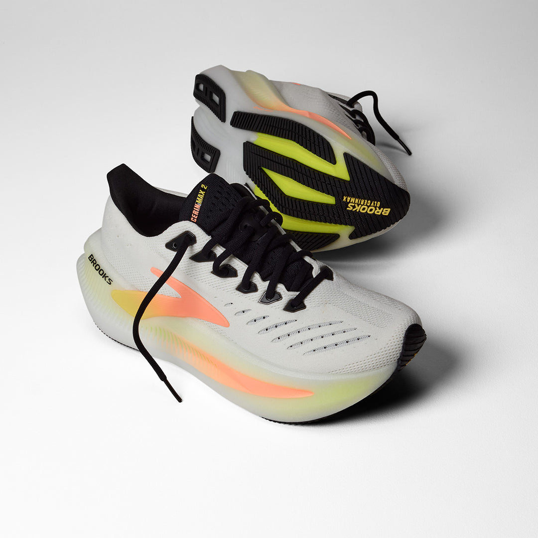 Brooks Glycerin Max 2 Womens | White/cyber Yellow/nightlife