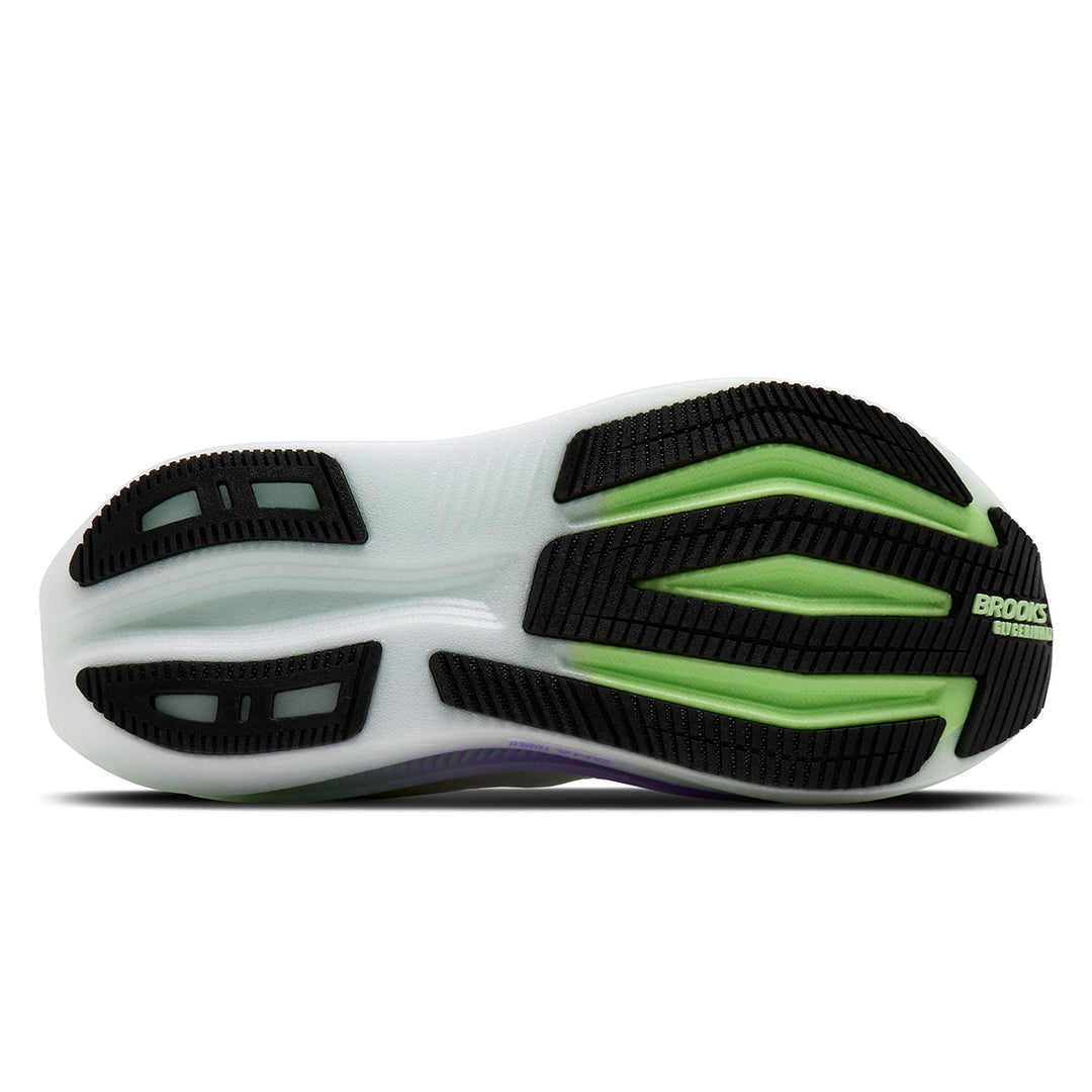 Brooks Glycerin Max 2 Womens | Bluewash/purple Hebe/green
