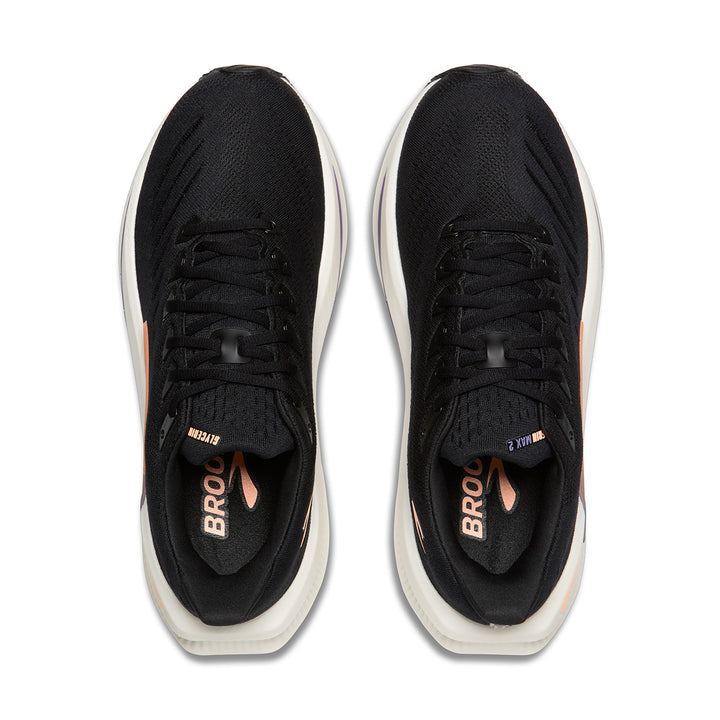 Brooks Glycerin Max 2 Womens | Black/peach/clear