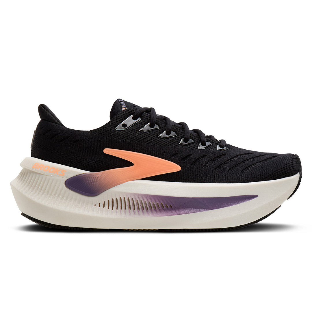 Brooks Glycerin Max 2 Womens | Black/peach/clear