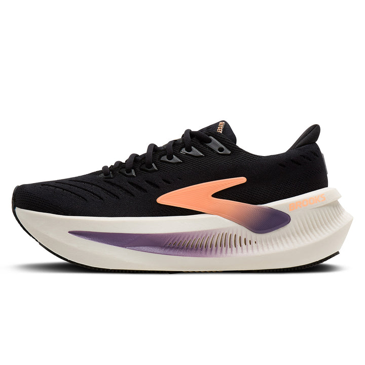 Brooks Glycerin Max 2 Womens | Black/peach/clear